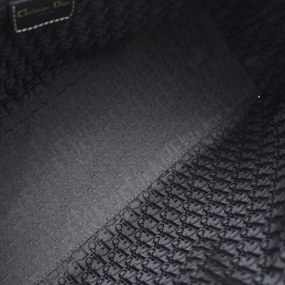 Christian Dior Black Calfskin Lady Dior 2way Handbag - Picture 8 of 10